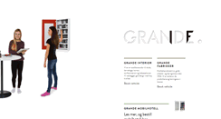 Desktop Screenshot of grande.no