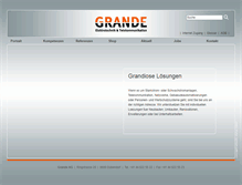 Tablet Screenshot of grande.ch